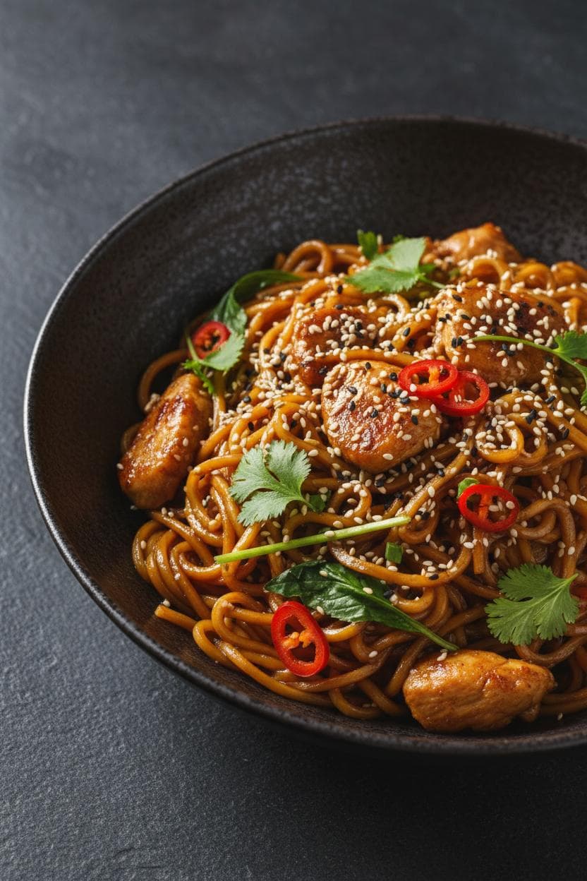 Signature noodle dish